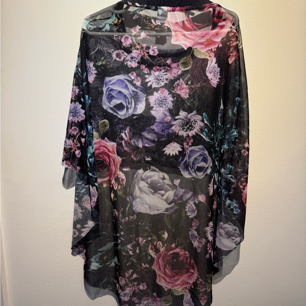DANZ N MOTION floral ballet top and hi lo skirt. Children’s size M